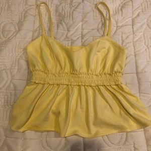 Forever 21 Yellow Tank